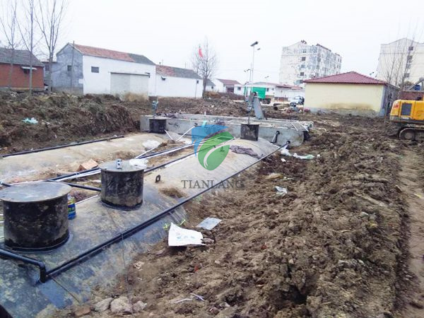 Rural Domestic Sewage Treatment Project of Weilou Village, Jining City